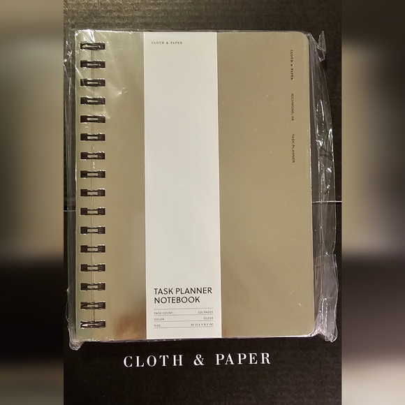 Silver/Task EXOTIC SPIRAL NOTEBOOK | A5 Brand New 30 - Picture 7 of 16